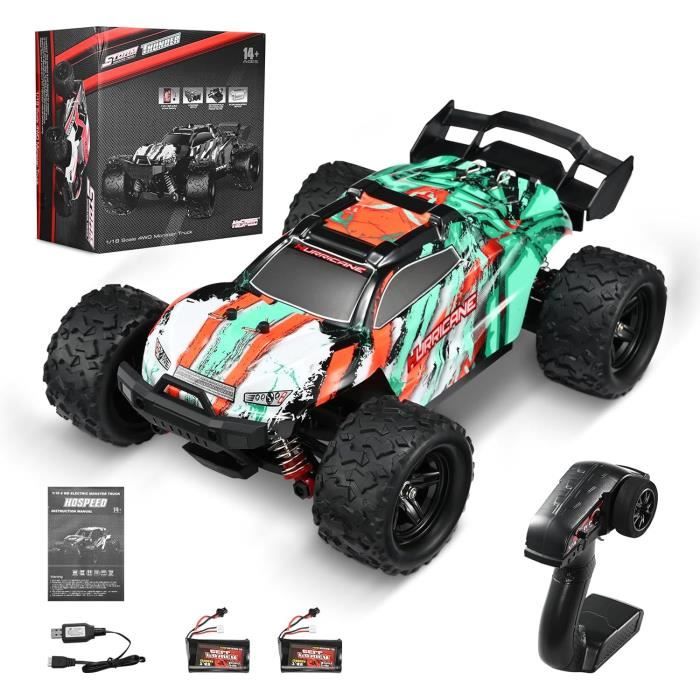 Voiture Tout Terrain 36 KMH 4WD 118 Grande Vitesse RC Voiture Adulte 2,4 GHz