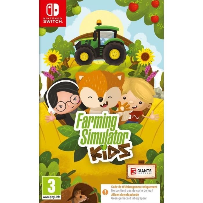 Farming Simulator Kids Jeu Nintendo Switch Code dans la boite