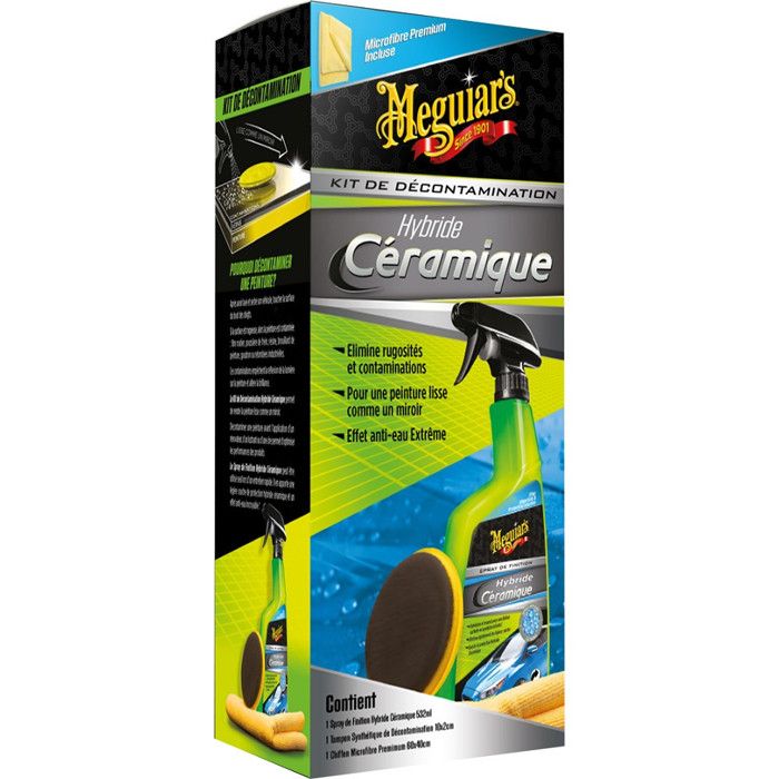 Kit de Décontamination Hybride Céramique-MEGUIARS