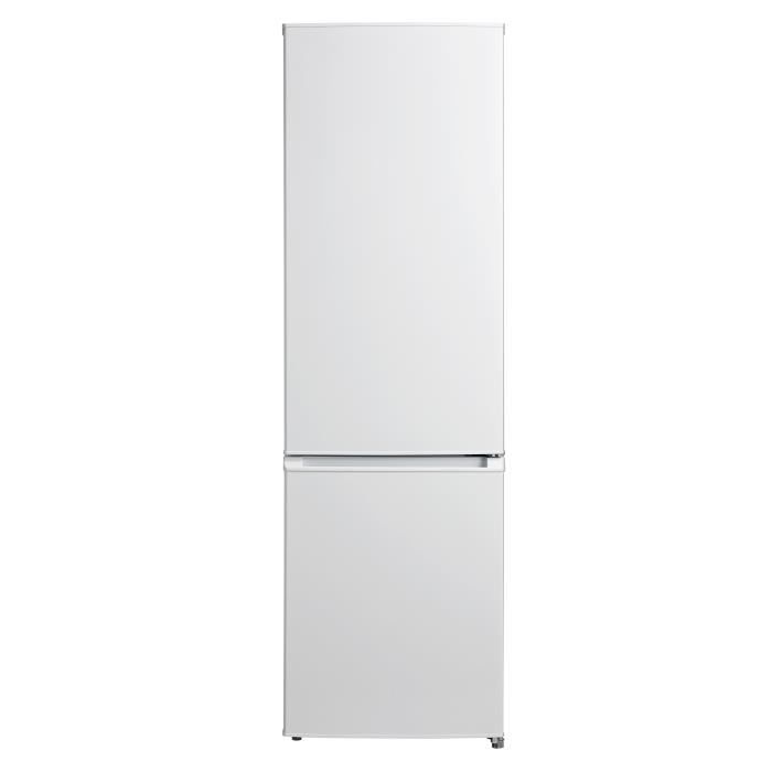 NOVIDOM - NOCB261 - Réfrigérateur combiné - Congélateur bas - Volume 259 L (188 L + 71 L) - Froid statique - Classe E - Blanc