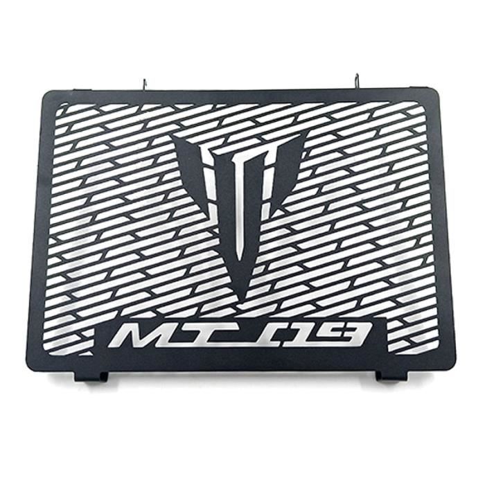 Mota Grille de Radiateur MT-09 Noir Acier Inoxydable Protection Pare Pierre 2014-2020 Accessoire Equipement