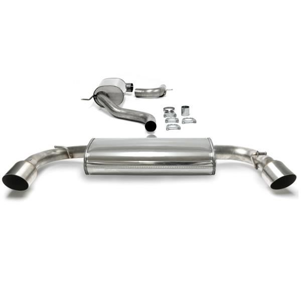 Echappement Duplex Catback Inox VW Golf 6 GTI 100mm brut 02VW017-10DS