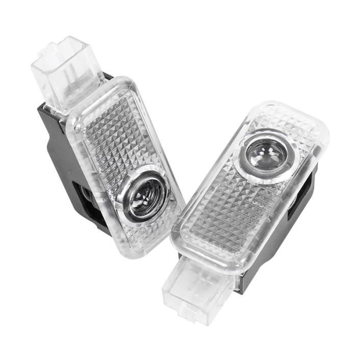 For S Line -Voiture Porte Bienvenue Lumière Lampes De Projecteur Pour Audi A3 A4 B5 B6 B7 B8 A5 C5 A6 C6 C7 A1 A7 A8 Q3 Q7 TT 80 90