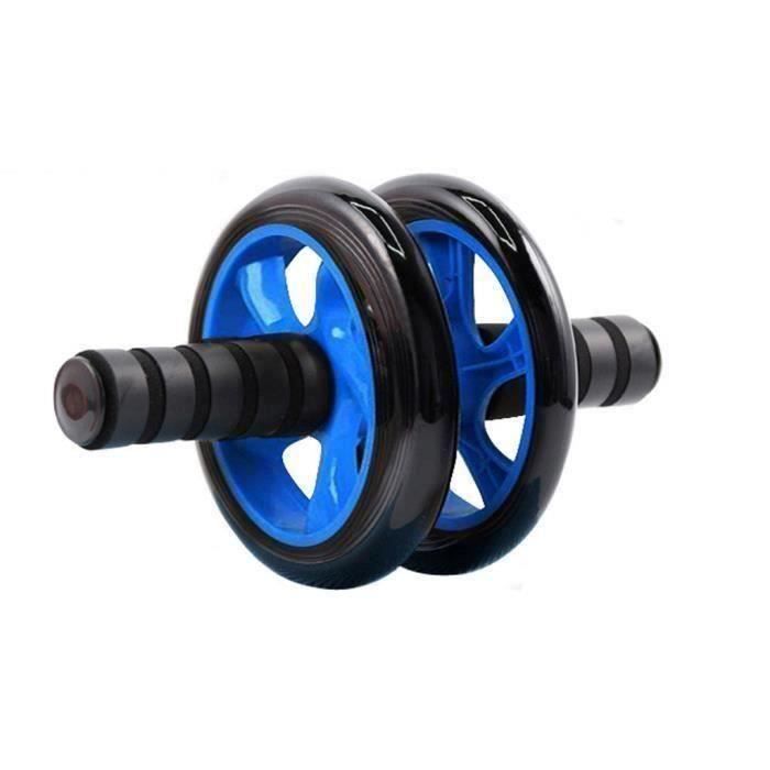 Roue Abdominale, AB Wheel, Appareil Exercice Musculation Abdominaux, Bleu E33168