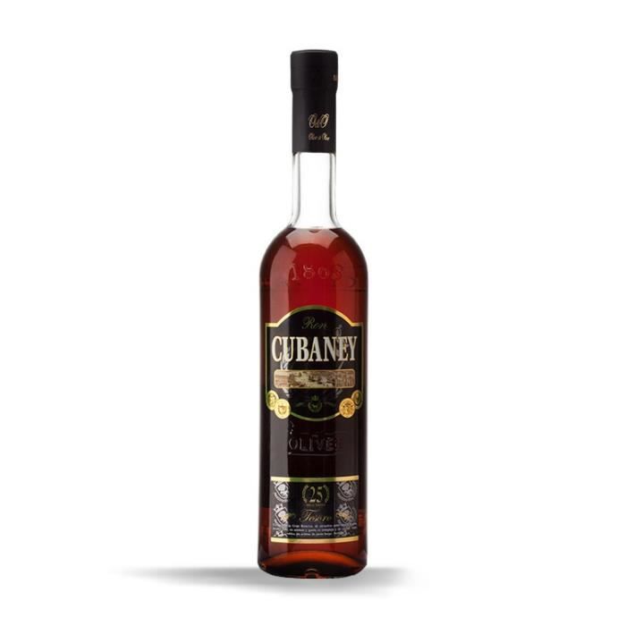 Rhum Cubaney Grand Réserve Xo 25 Ans Tesoro