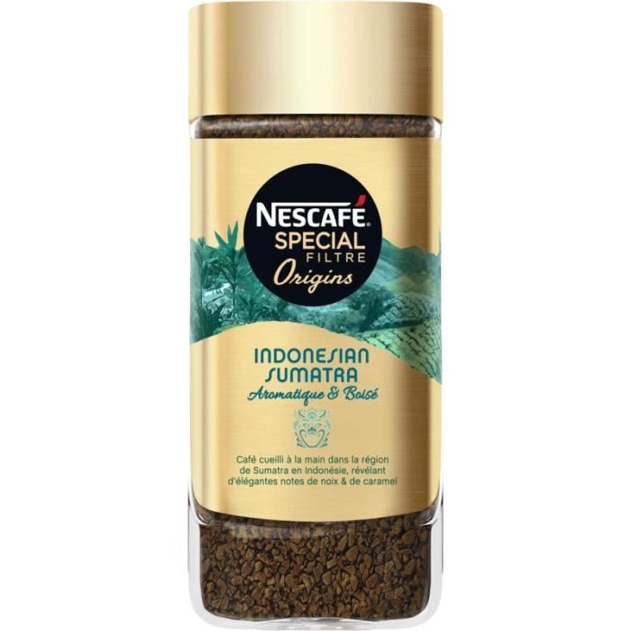 NESCAFE Café soluble Spécial Filtre Origins Indonesian Sumatra - 95G