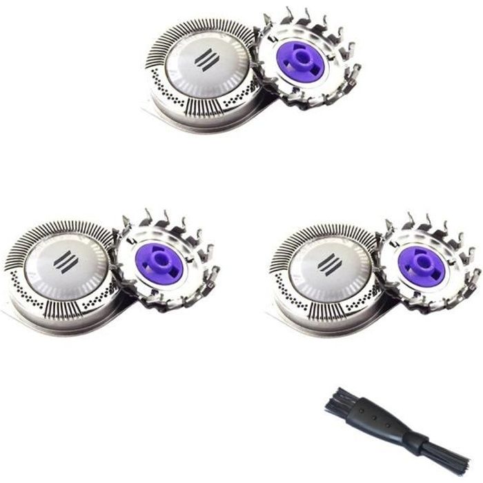 remplacement HQ8 / 50 têtes de rasoir pour Philips PT739 PT737 PT727 + brosse de nettoyage