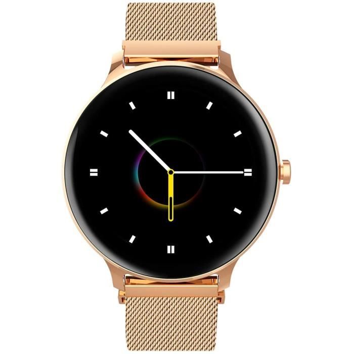 Blackview X2 Montre Connectée Femme Smartwatch Montre Sport Podomètre Cardiofrequencemètre Etanche 5ATM Natation Running Alarme Chro