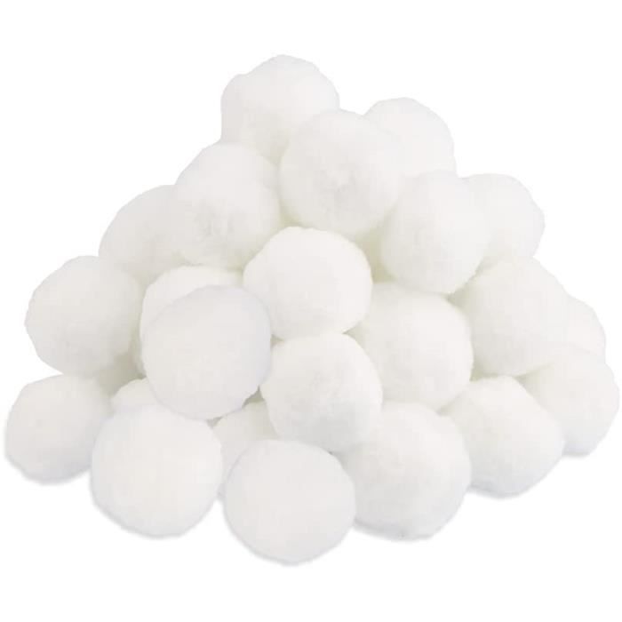 Boules de Filtre de Piscine,700g Balles Filtrantes,Média Filtre à Fibres pour Piscine Filtres à Sable Filtrage de l'eau,Écolo 236