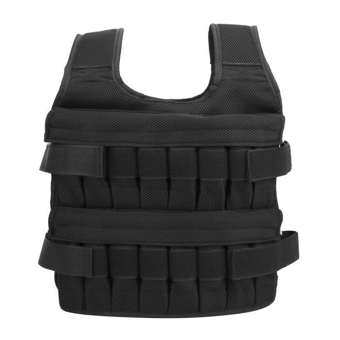 Gilet de sac de sable en maille durable, gilet d'entraînement réglable en cours d'exécution, pour la forme physique de perte de
