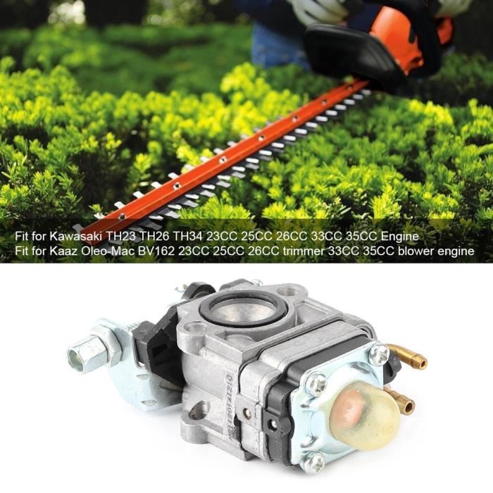 LIO® Carburateur de Taille-Haie Pièces de Rechange Convient pour Kawasaki TH23 TH26 TH34 23CC 25CC 26CC 33CC 35CC En Stock