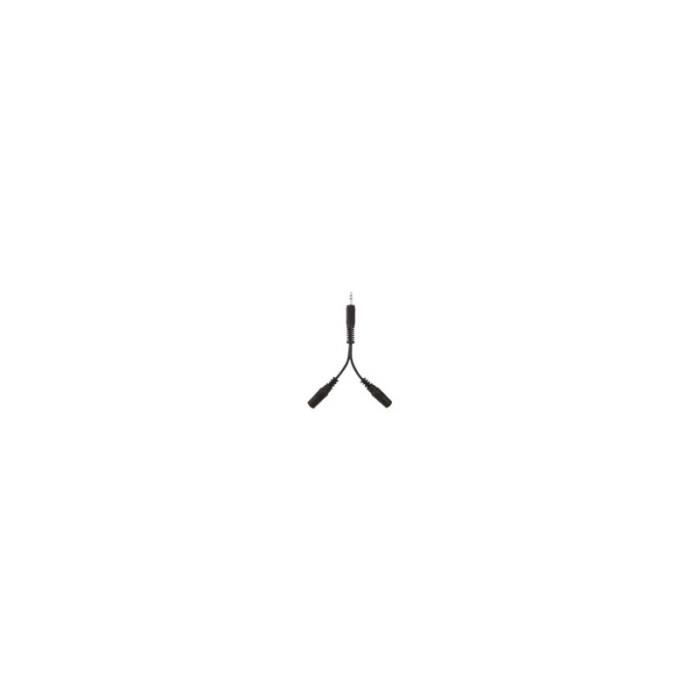 BELKIN Splitter audio 2 x 3,5 mm M/F - Headphn Nckl - 0,1 m