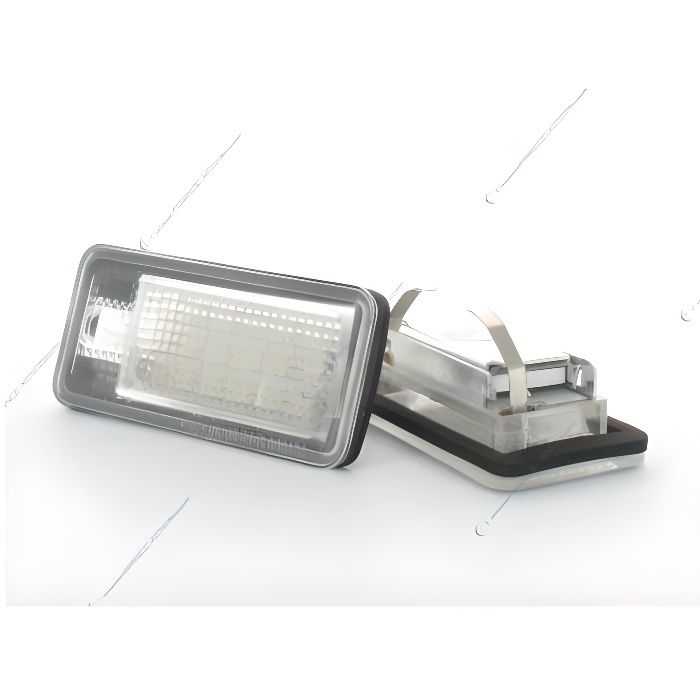 Pack modules plaque arrière VAG AUDI A3 8P, A4 B7, A8, Q7, A6 C6 (type A)- BLANC 6000K