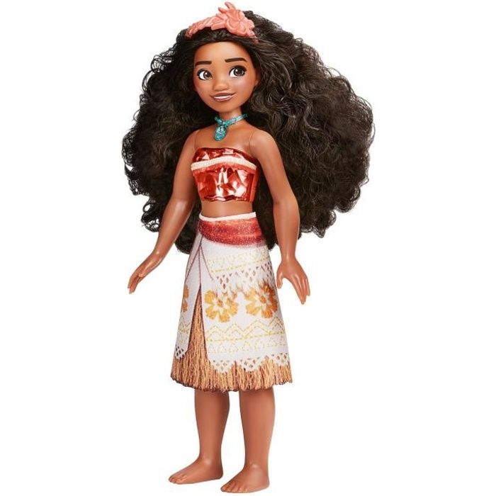 DISNEY PRINCESSES - Poussière d'étoiles - Poupée Vaiana avec vêtements et accessoires - pour enfants - à partir de 3 ans