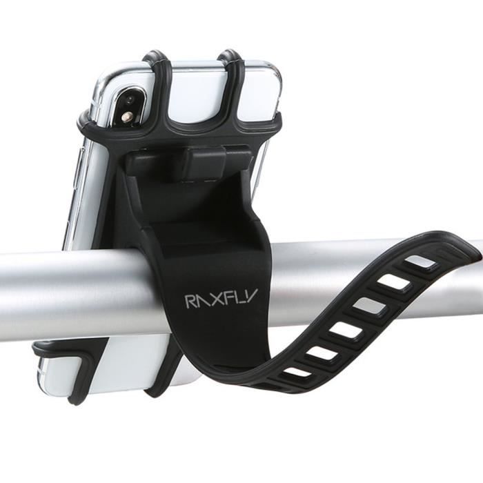 Téléphone Support vélo Guidon Support de téléphone silicone Support de montage universel