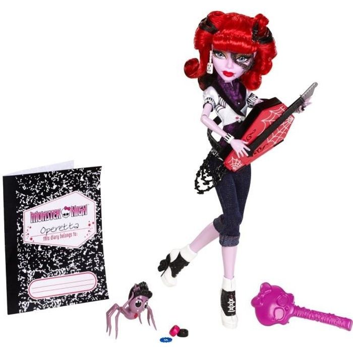 Monster High - X4622 - Poupée Mannequin - Photo de Classe - Operetta