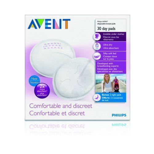 Philips Avent - 30 Coussinets Jetables - Jour - SCF254/30