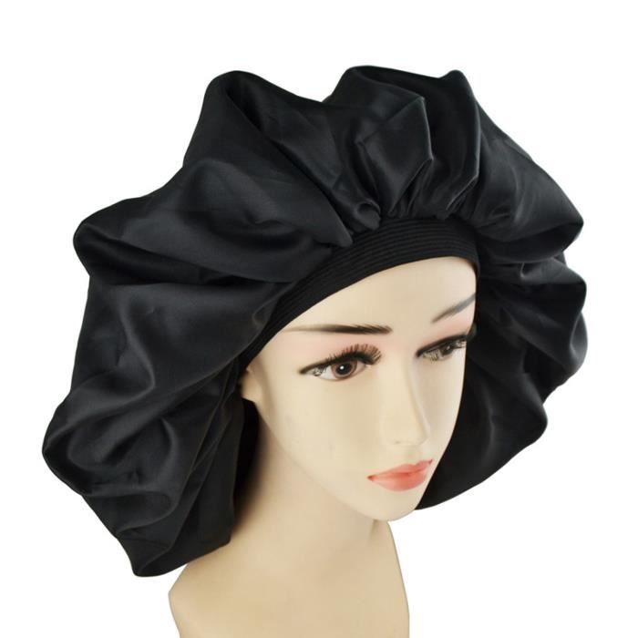 Super Jumbo Sleep Cap Bonnet de Douche Imperméable Femme Traitement de Cheveux Protège les Cheveux De Frizzi