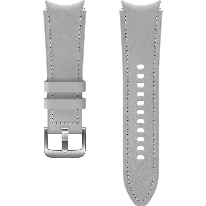 Bracelet Hybride en cuir pour G Watch 4 Classic 115mm, S/L Argent Samsung