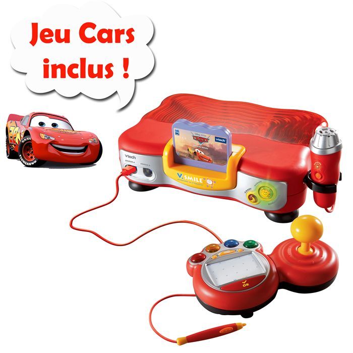 VSmile Cars + jeu Cars Inclus!