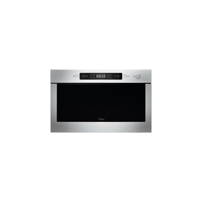 Micro-ondes encastrable, inox antitrace, gril, Crisp, 22 L, plateau 25c
