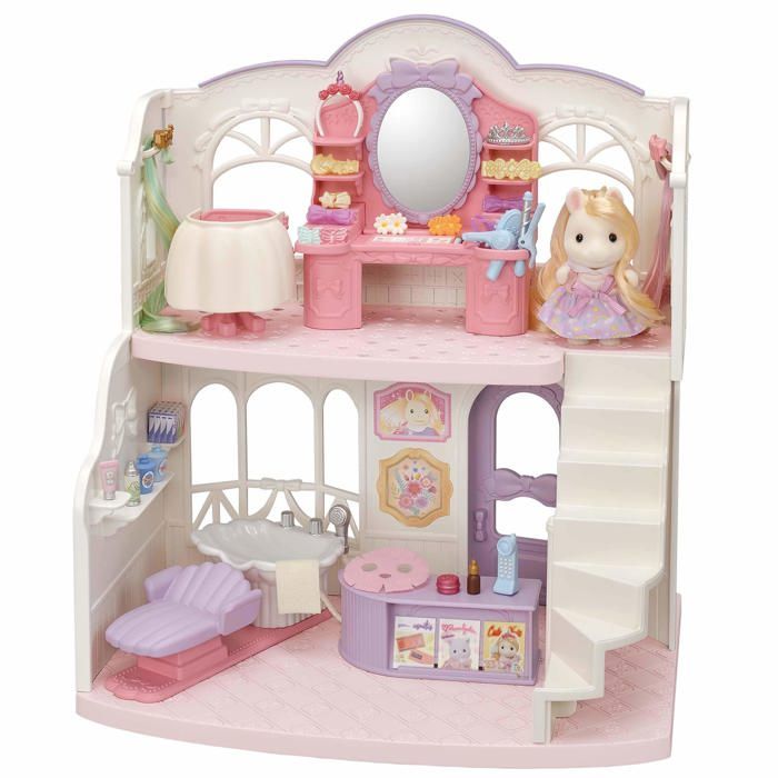 Sylvanian families - 5643 - Le Salon de Coiffure des poneys - Maison de Poupee - Mini Poupees Colorful Sylvanian families - 5643 - Le Salon de Coiffure des poneys - Maison de Poupee - Mini Poupees Colorful