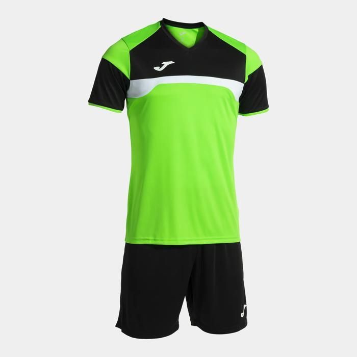 Ensemble maillot et short enfant Joma Danubio III - verde fluor/negro Ensemble maillot et short enfant Joma Danubio III - verde fluor/negro