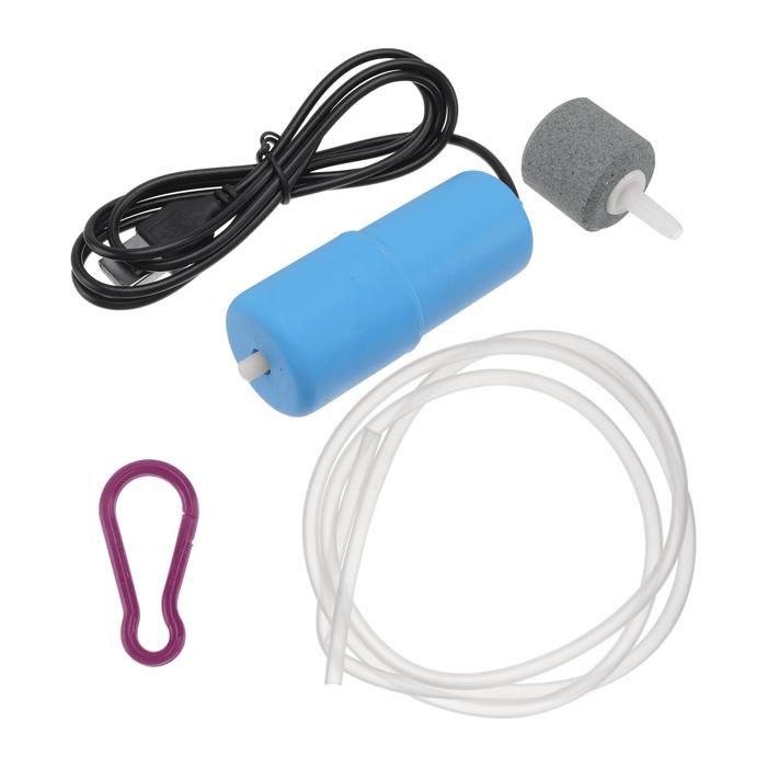 Comparer les prix de Pompe à air pour aquarium Aérateur d'oxygène USB Portable Très silencieux Plastique
