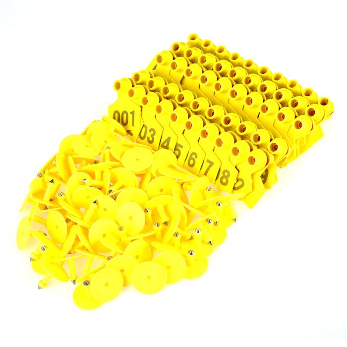 Comparer les prix de Étiquette doreille - ZEAICOS - Numéro 1 à 100 - Jaune - Pour chèvres moutons cochons