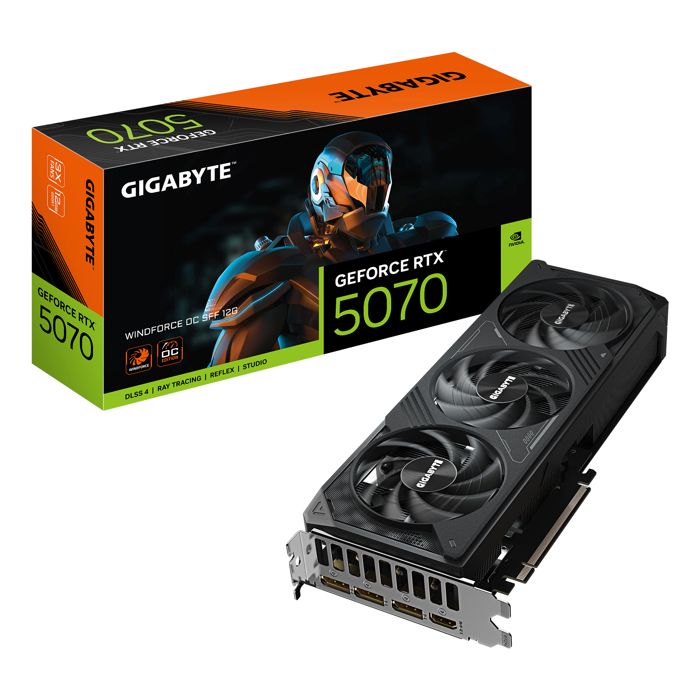 Carte graphique – GIGABYTE – GeForce RTX 5070 WINDFORCE OC SFF 12G