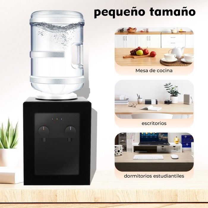 Distributeur D'eau électrique 220V - Eau Chaude (≥90°C) Et Froide (≤15°C) - Pour Seau D'eau 4,5 à 18,9 L - Bureau, Maison, Salle De Sport - 500W Chauffage, 75W Refroidissement