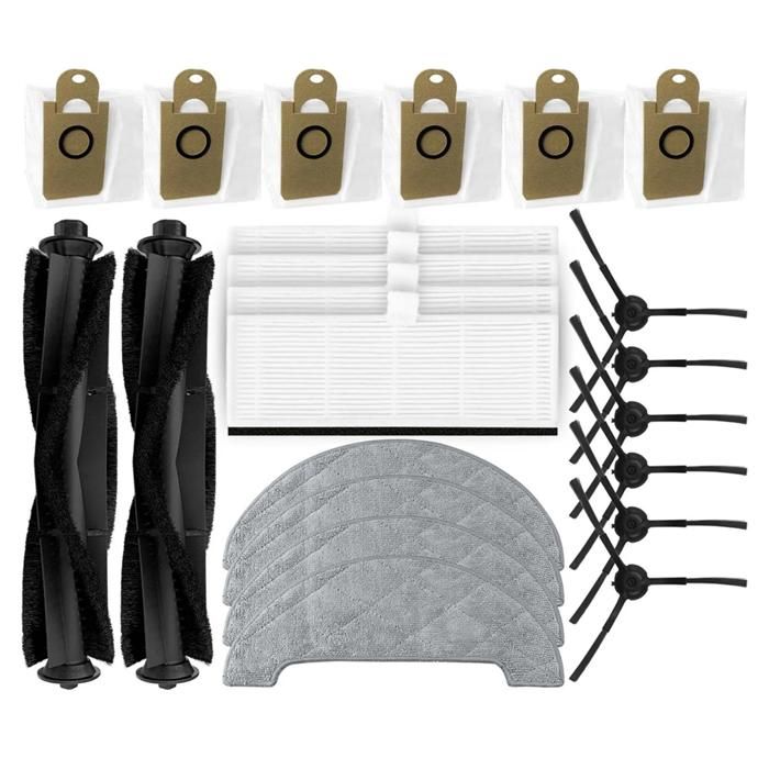 Pour Imou L11 L11 Pro Honiture Q6 Pro Laresar L6 Pro Airrobo T10+ Arnagar S8 Pro Pièces Brosse Latérale Principale Filtre Mop