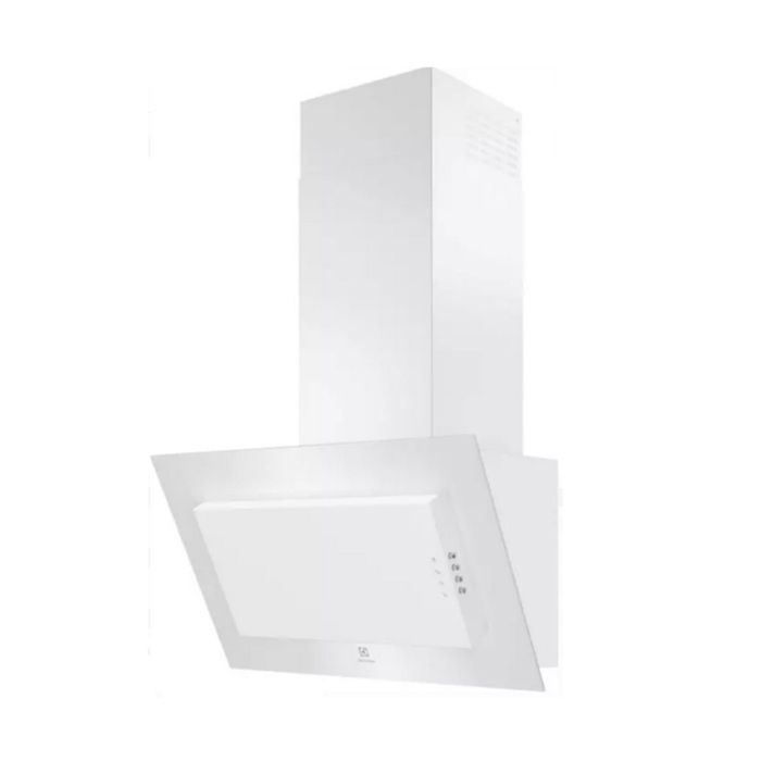 Electrolux Hotte décorative 60cm 49db 600m3/h blanc - LFV326W