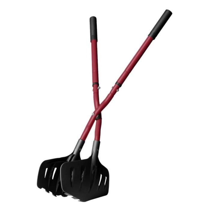 Ramasse-noix Télescopique En Acier Inoxydable – Rouleau Collecteur Pour Glands, Noix, Châtaignes, Longueur 46-150 Cm