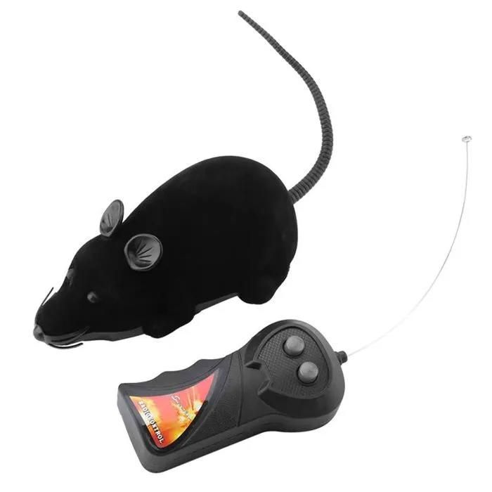 Souris électronique sans fil télécommandée RC pour chat et chiot jouet pour cadeau de Noël