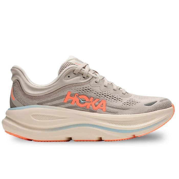 Hoka Bondi 9 - Chaussures de Running Femme Grises - 1162012-RRYM