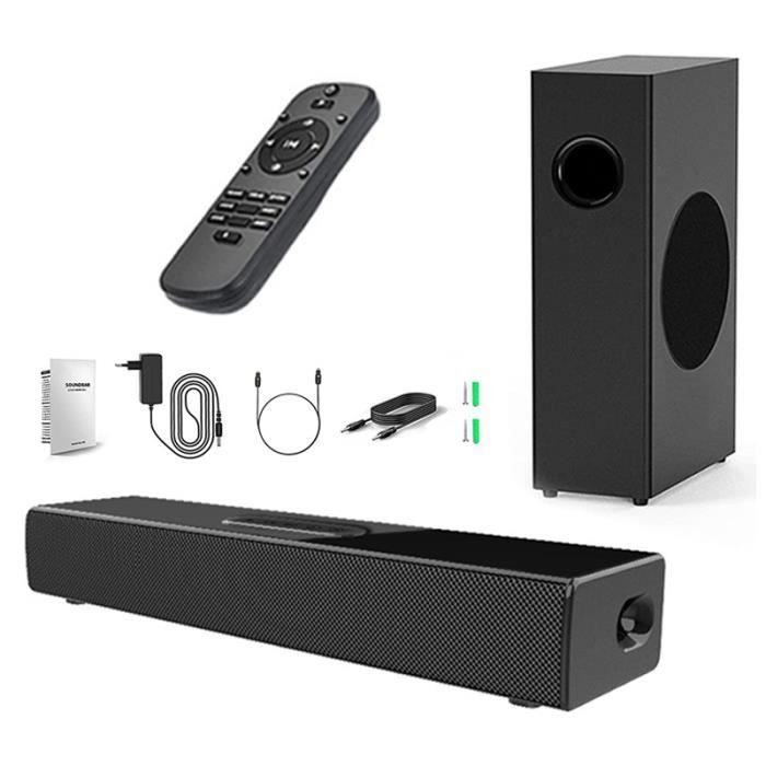 Barre De Son Avec Caisson De Basses Bar 5.1 510W Noir - JBL - JBLBAR5