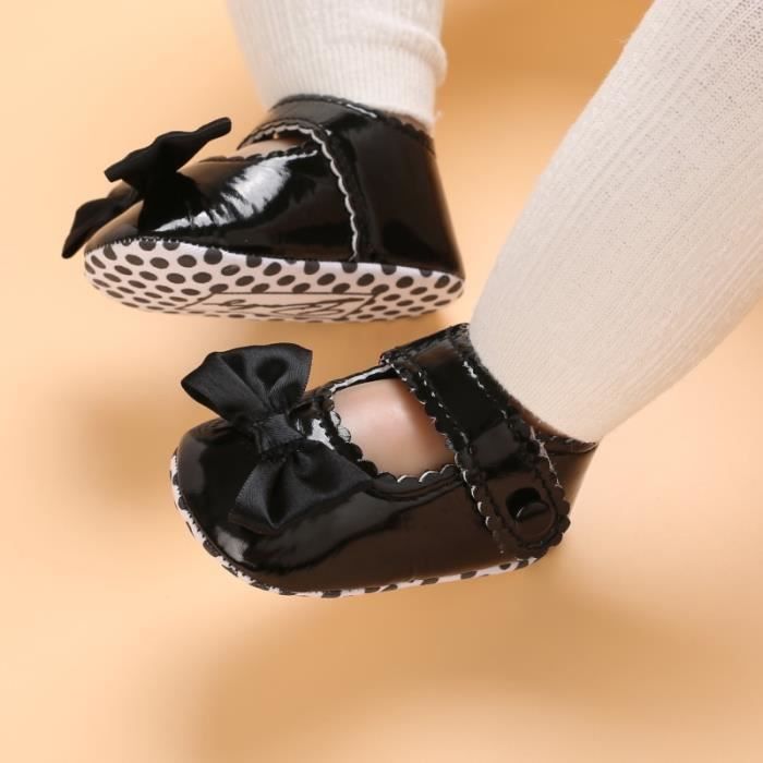 Pantoufles 31 Chaussures De Princesse Avec Nœud Antidérapantes Pour Filles - Ballet Élégant