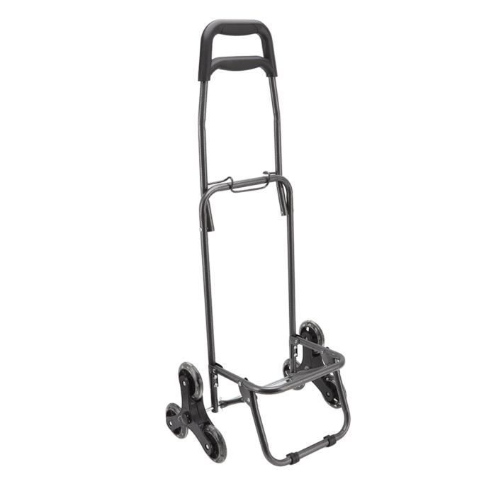 JTYX Chariot à Provisions Pliant 8 Roues Alliage Aluminium - Sac Amovible Léger