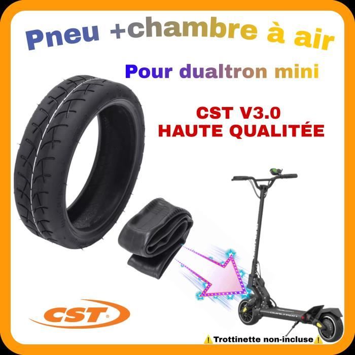 BITUME - Pneu Renforcé CST V3 Pour Trottinette Dualtron Mini - 8,5x2 Pouces - Valve Courbée