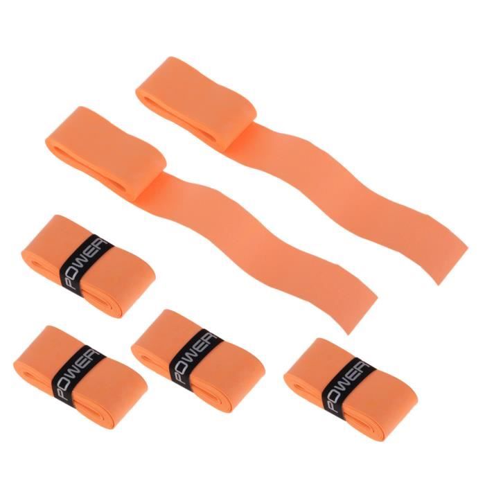 6 pièces de tennis badminton raquette de squash grip grip