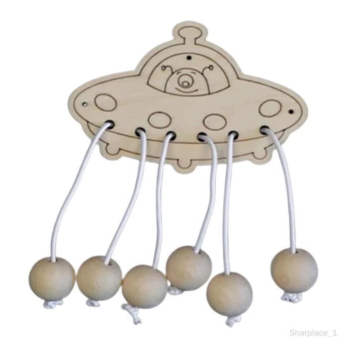 JADUFHU – Busy Board Montessori Portable, 22 Activités Pour Bébé Dès 1 An (bleu)