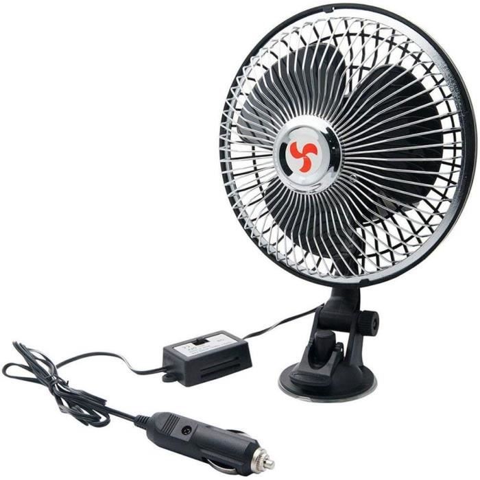 Ventilateur De Voiture USB 12V/24V à Triple Tête - Refroidissement