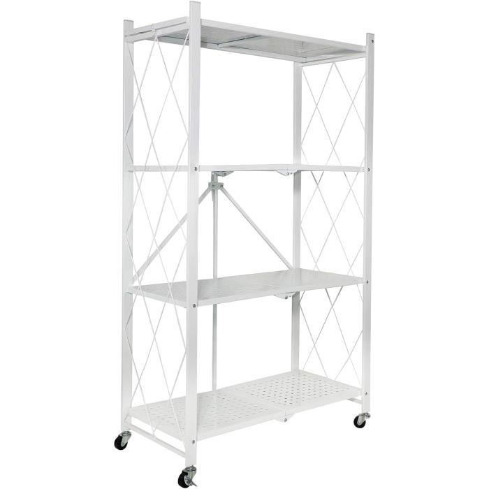 Chariot D'étage Num 2 étagères L94 X P58,2 X H135,2 Cm