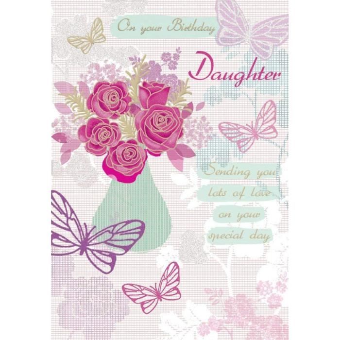 Piccadilly Carte D'anniversaire Pour Sœur 9 X 15 [S466