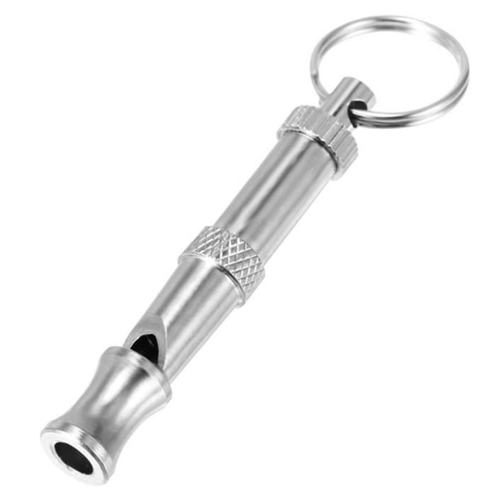 Sifflet ultrason réglable chien chat oiseau Lot de 2