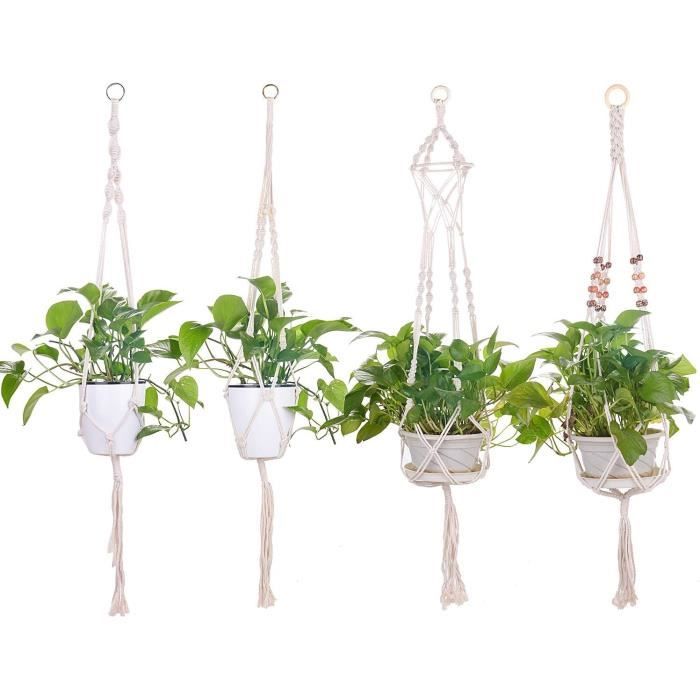 Suspension Macramé Plante Pour Suspen E Pot De Fleur P…