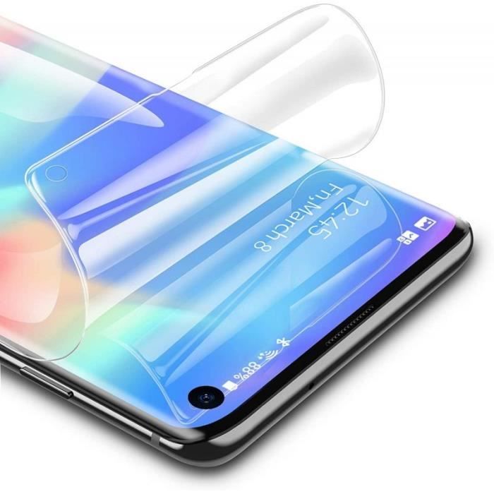 pellicule hydrogel de protection - Transparente Film TPU souple Compatible avec les coques 2 pièces | smart engineered Films de Protection d'écran 3D pour Samsung Galaxy S10 Lite 