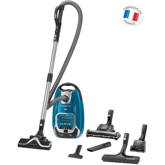 Rowenta, Aspirateur Avec Sac Puissant et Silencieux, 550 W, Accessoires  Spéciaux Poils d'Animaux et Voiture Inclus, Silence Force « - Cdiscount  Electroménager