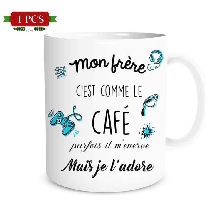 BESTORLOVE Tasse à Café « I Love My Brother